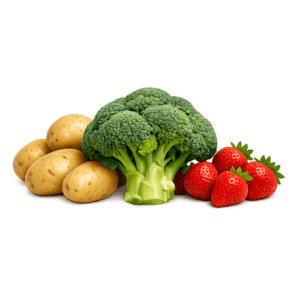 Aardappelen, Groenten en Fruit