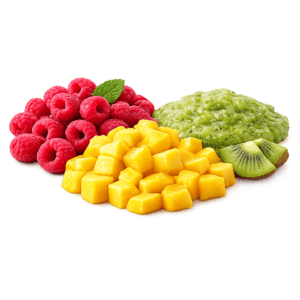 Fruit en fruitpuree