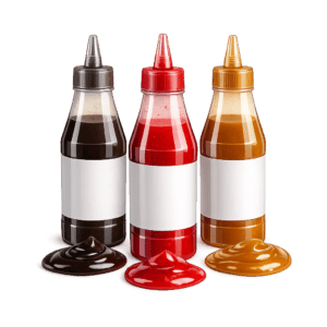 Dessertsaus en sorbetsaus