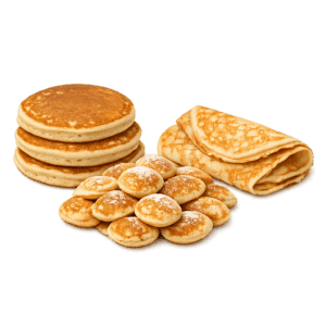 Pannenkoeken en poffertjes