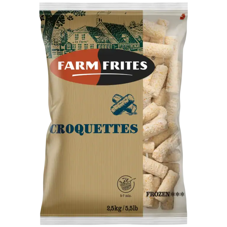 Frites Croquettes Cutted Ep 4X2500G