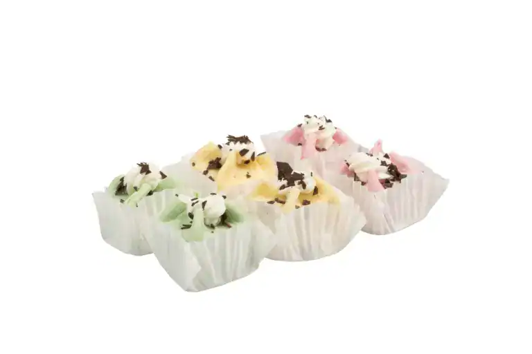 Mini Kasteeltje Roze, Groen En Geel