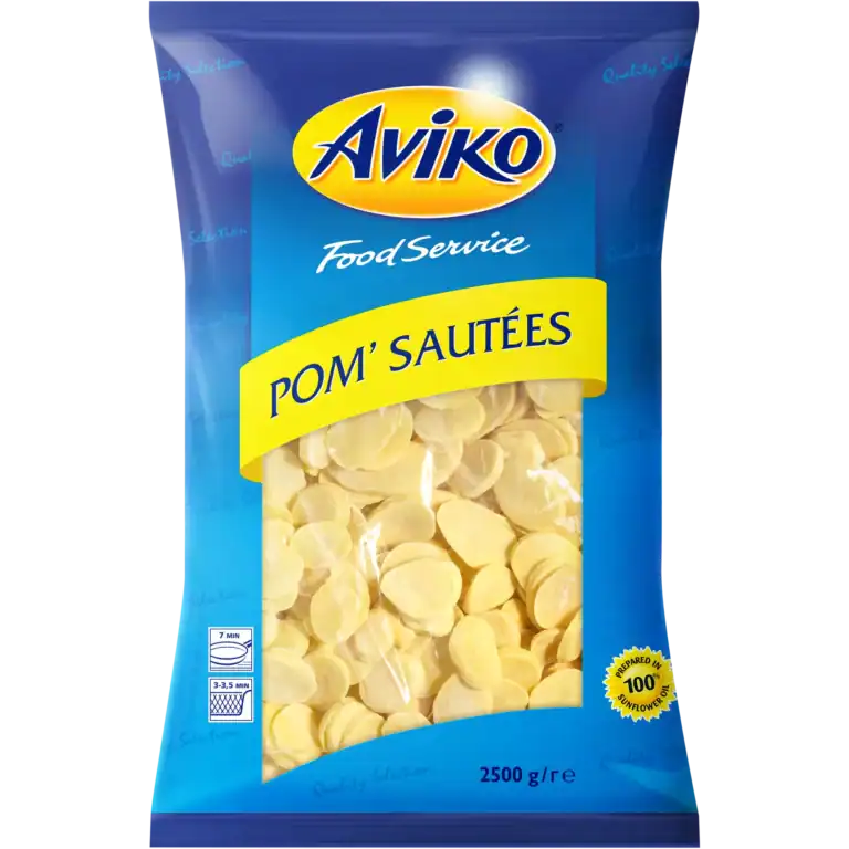 Pom' Sautees Aardappelschijfjes