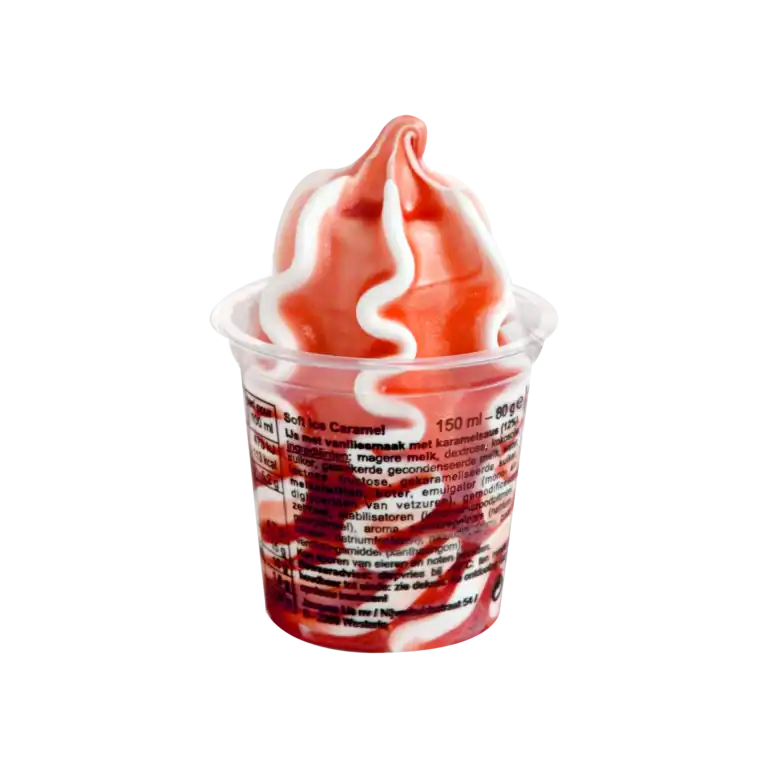 Soft Ice Cup Aardbei