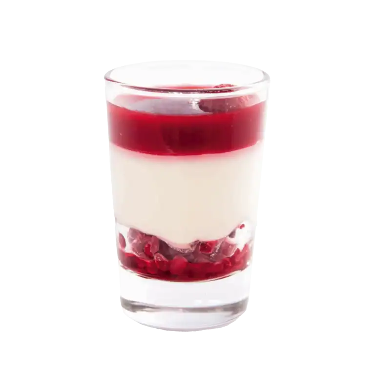 Dessert Glaasje Framboos Mascarpone Echt Glas