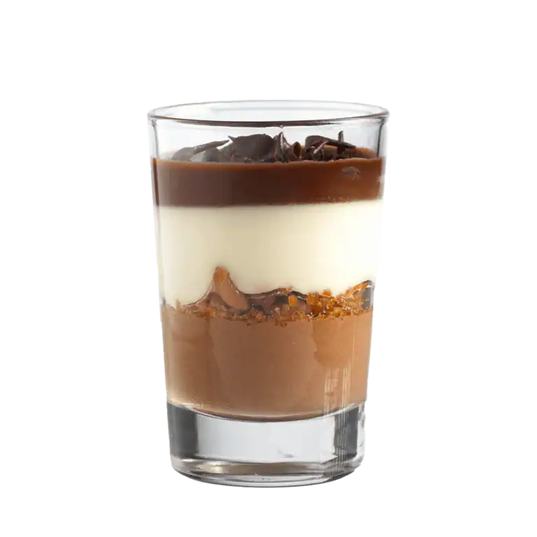 Dessert Glaasje Triple Choco Echt Glas