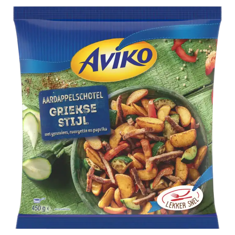 Aardappelschotel Griekse Stijl