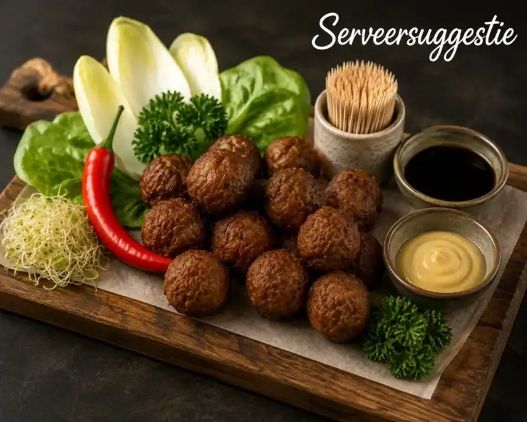 Gebraden Indische Snackballetjes