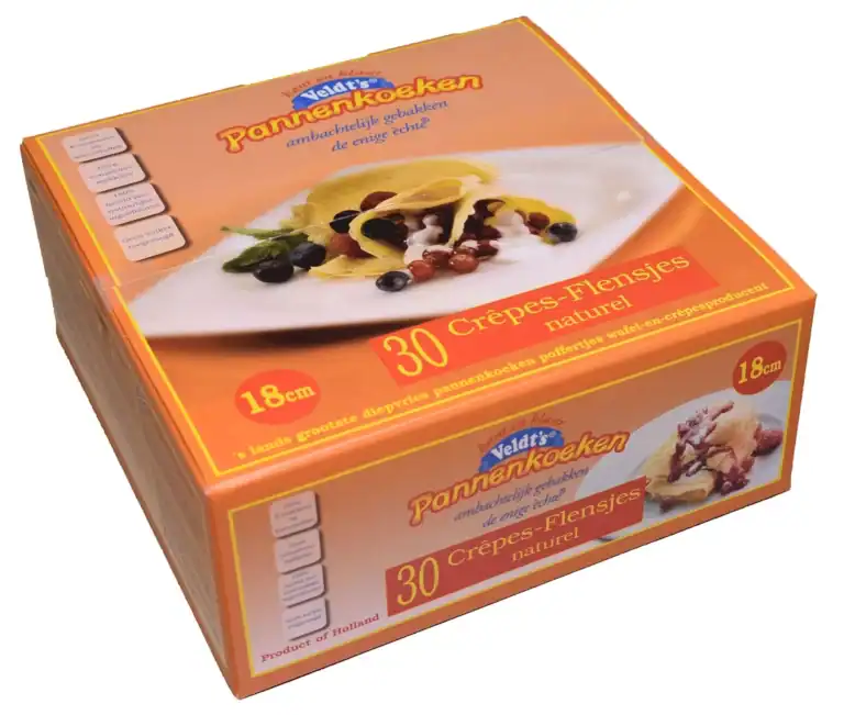 Crêpes - Flensjes Naturel 18 Cm
