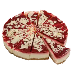 Strawberry & White Chocolate Cheesecake