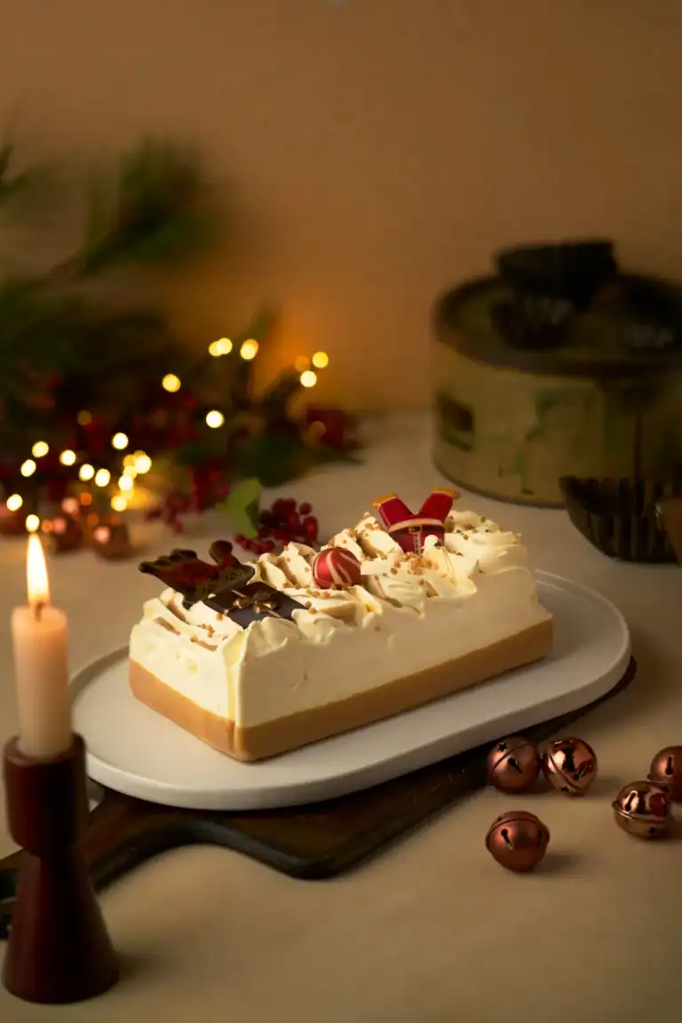 16204 Kerst Schnitt Roomijstaart