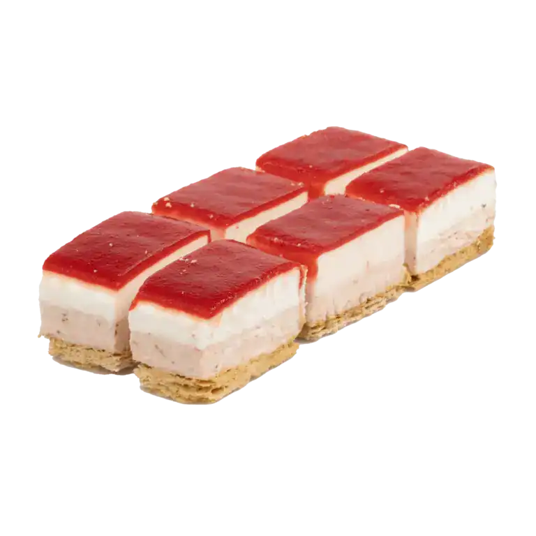 Mini Aardbei Gebakje